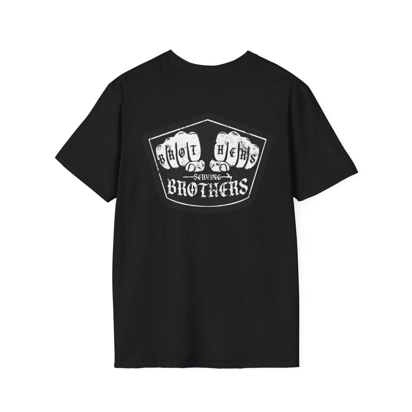 Brothers Graphic Unisex Softstyle T-Shirt - Perfect for Sibling Bonding & Celebrations