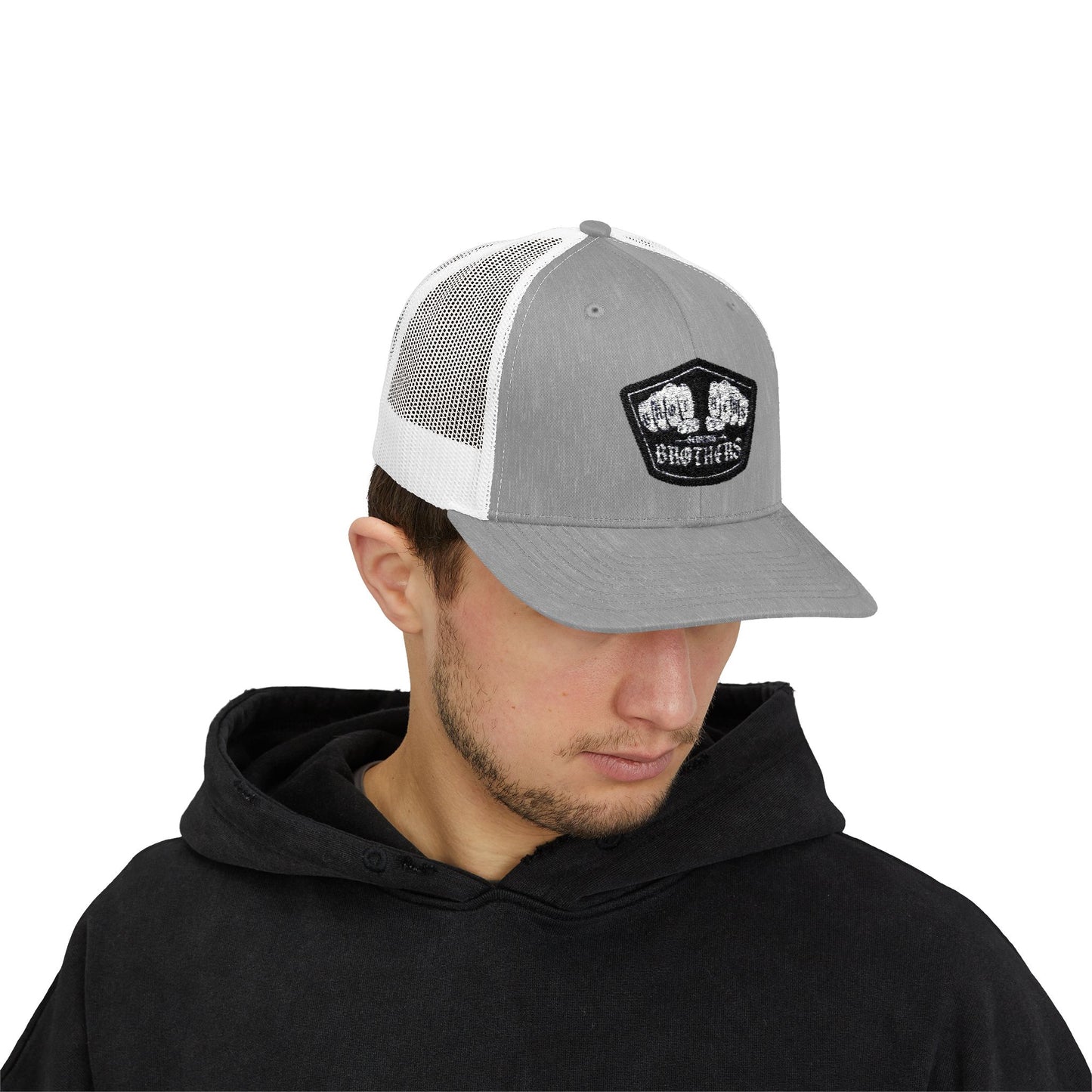 Stylish Trucker Cap with Embroidered Design - Perfect for Casual Outings, Festivals, Gifts, and Summer Wear