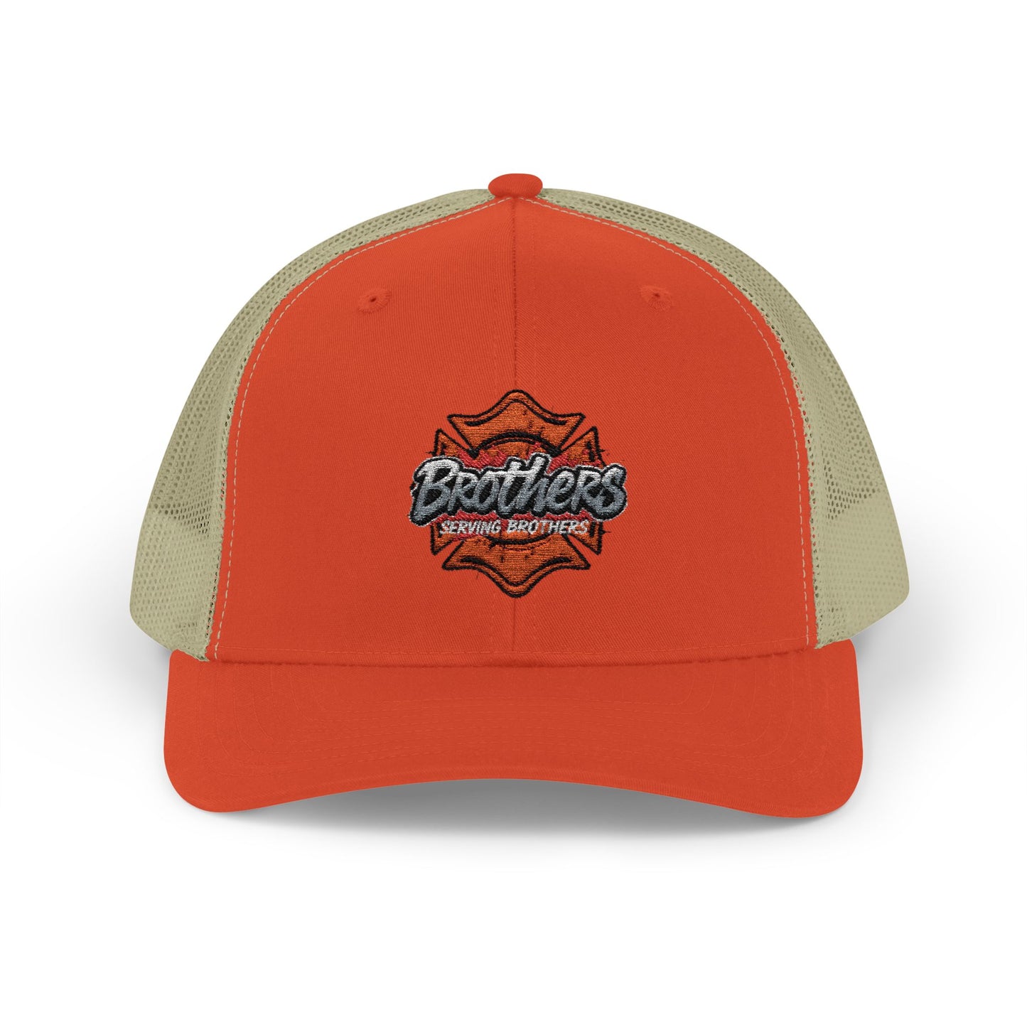 Brothers Serving Snapback Trucker Cap for Family and Friends
