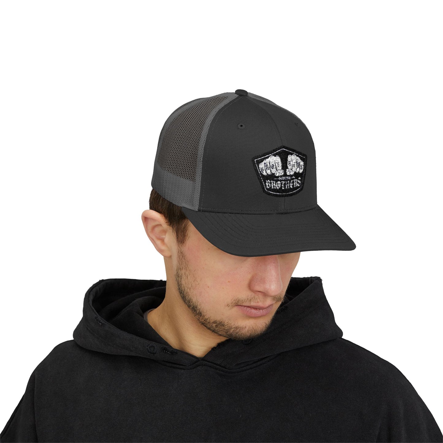 Stylish Trucker Cap with Embroidered Design - Perfect for Casual Outings, Festivals, Gifts, and Summer Wear