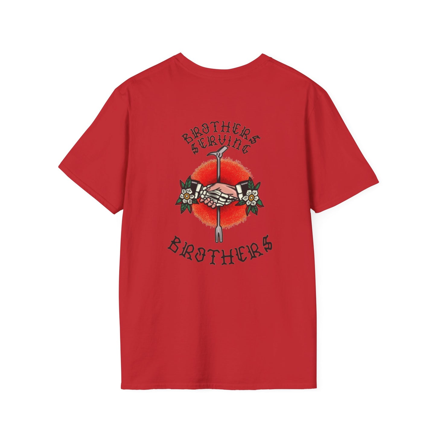 Brotherhood Graphic T-Shirt - Unisex Softstyle Tee for Casual Wear