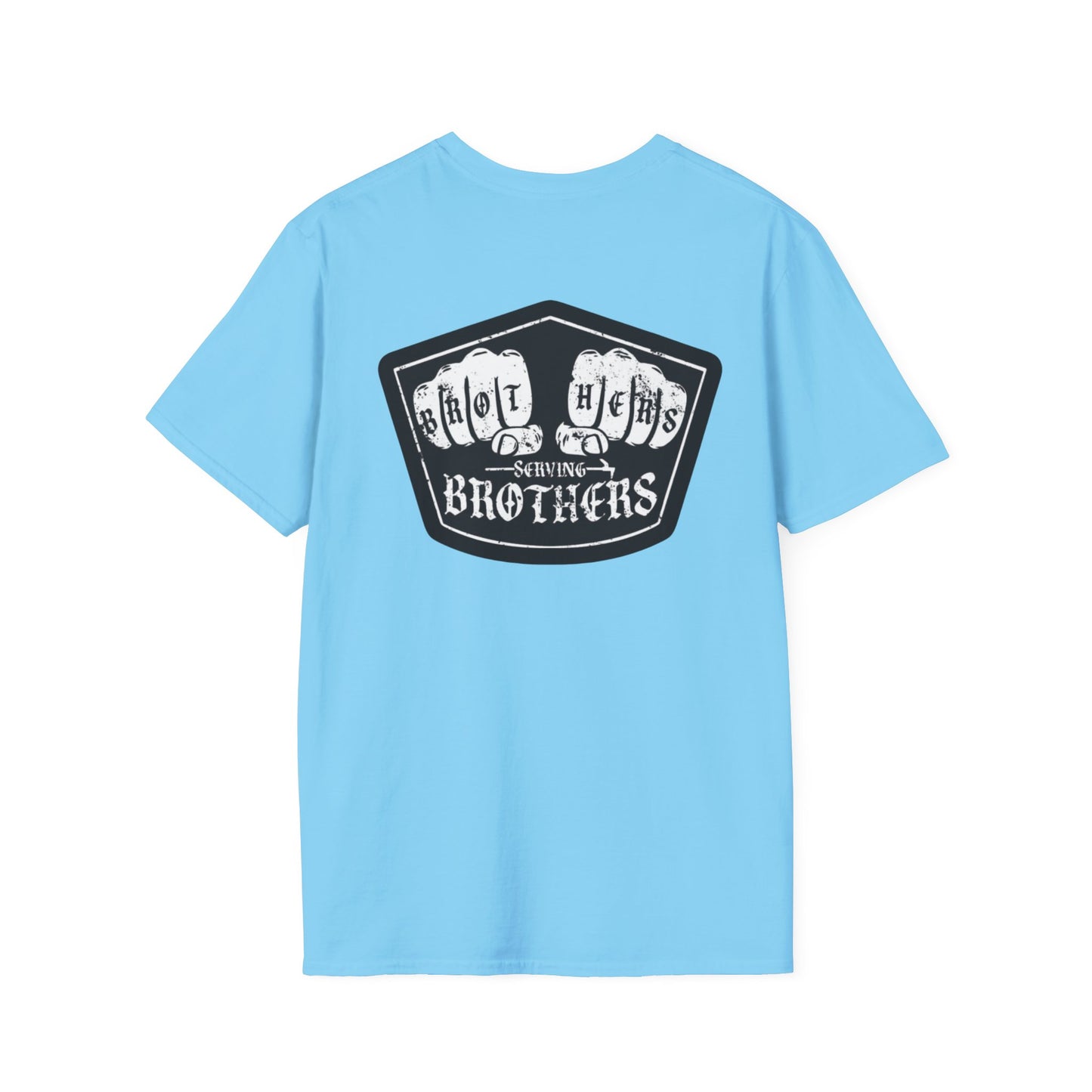 Brothers Graphic Unisex Softstyle T-Shirt - Perfect for Sibling Bonding & Celebrations