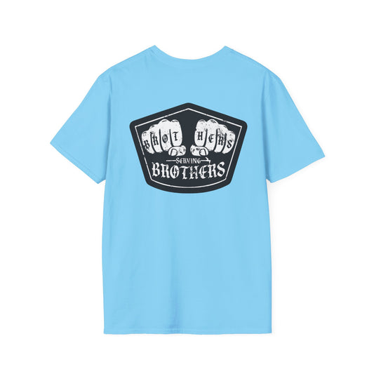 Brothers Graphic Unisex Softstyle T-Shirt - Perfect for Sibling Bonding & Celebrations