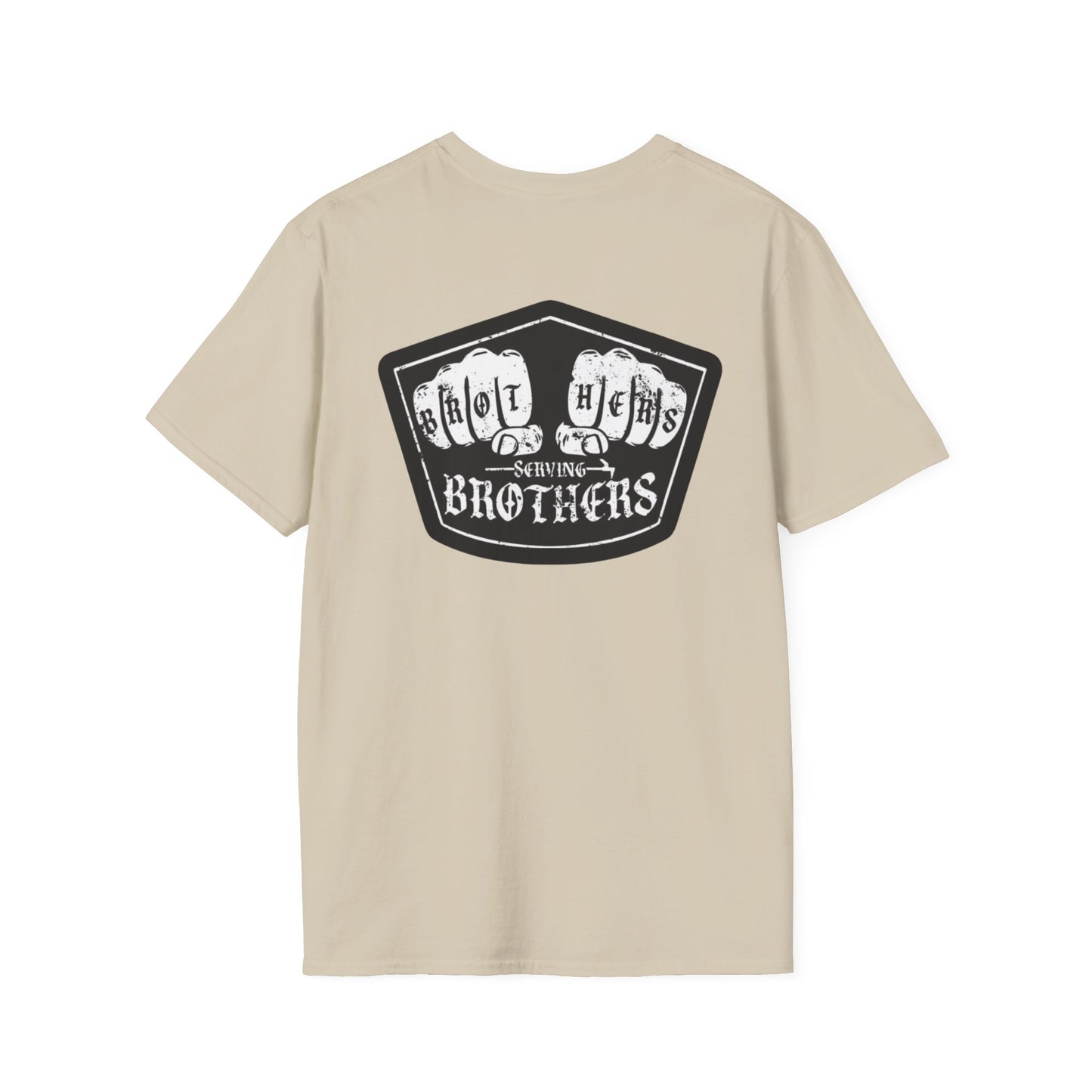 Brothers Graphic Unisex Softstyle T-Shirt - Perfect for Sibling Bonding & Celebrations