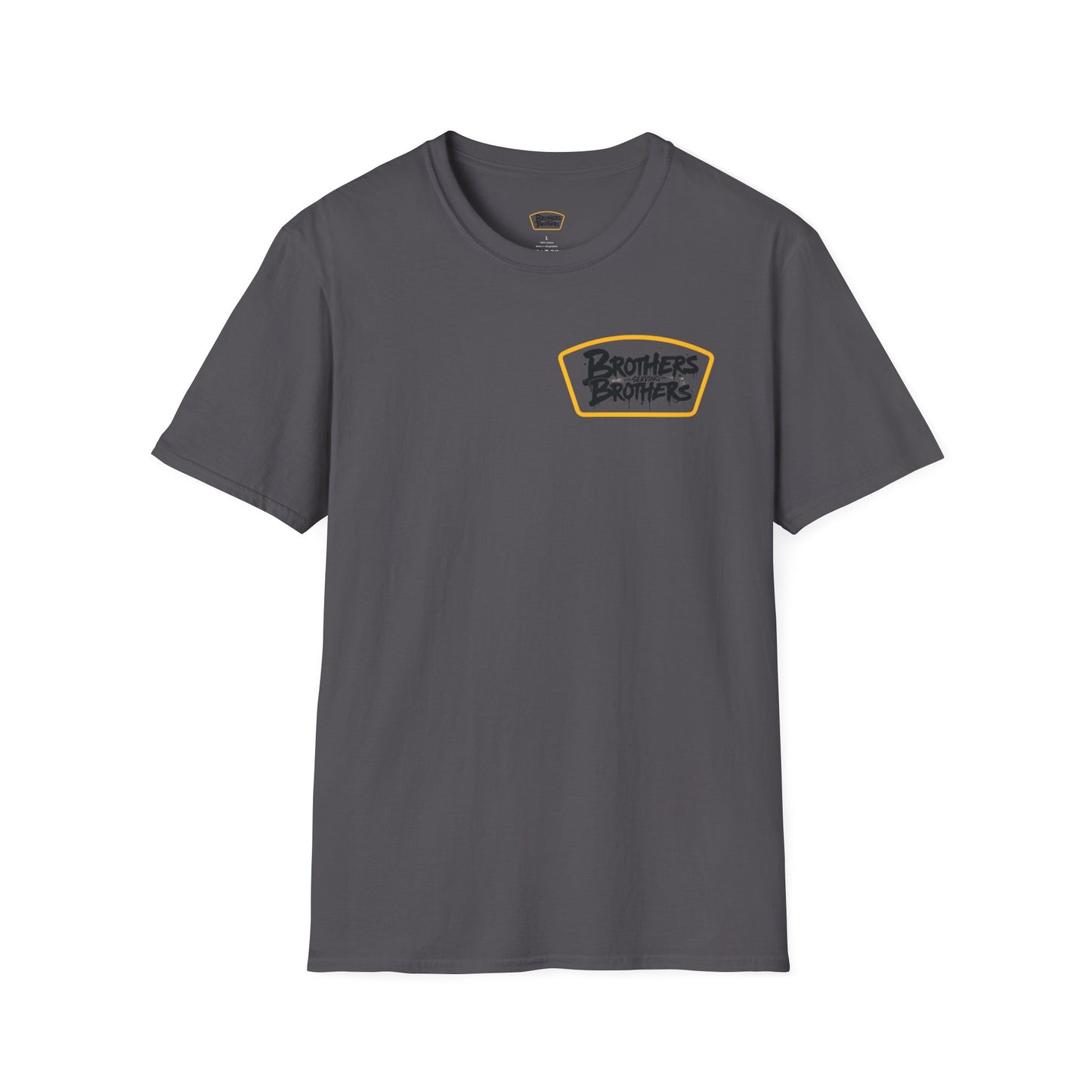Brothers Graphic Unisex Softstyle T-Shirt - Perfect for Sibling Bonding & Celebrations