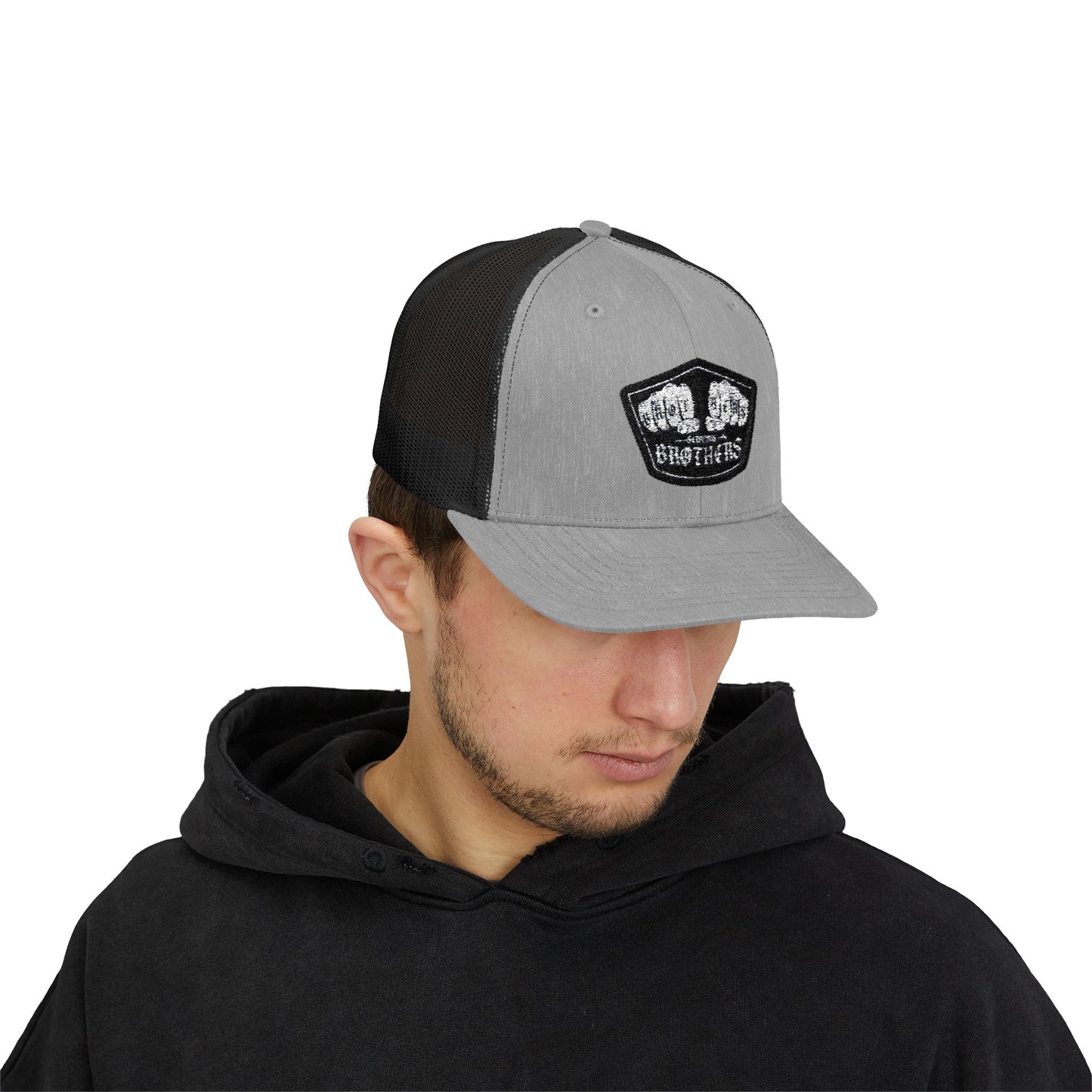 Stylish Trucker Cap with Embroidered Design - Perfect for Casual Outings, Festivals, Gifts, and Summer Wear