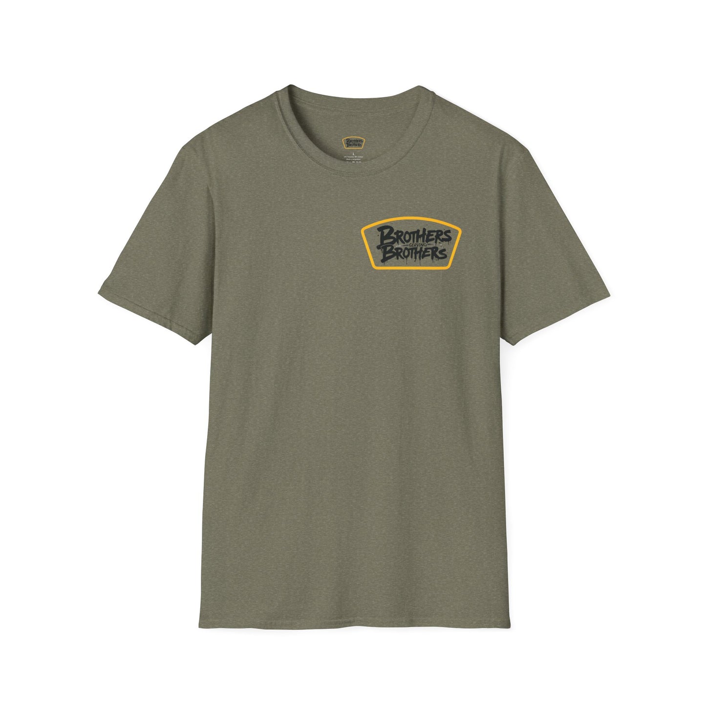 Brothers Graphic Unisex Softstyle T-Shirt - Perfect for Sibling Bonding & Celebrations
