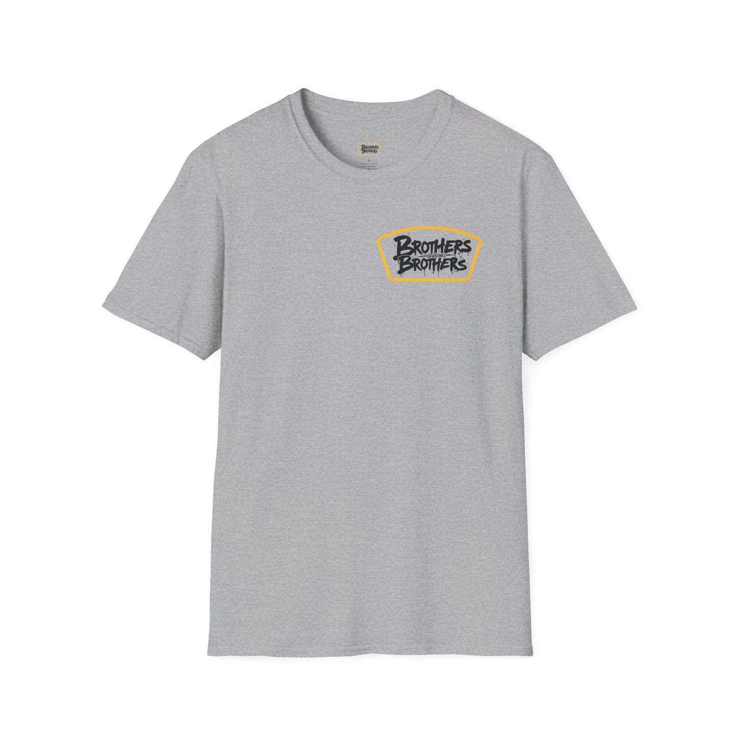 Brothers Graphic Unisex Softstyle T-Shirt - Perfect for Sibling Bonding & Celebrations