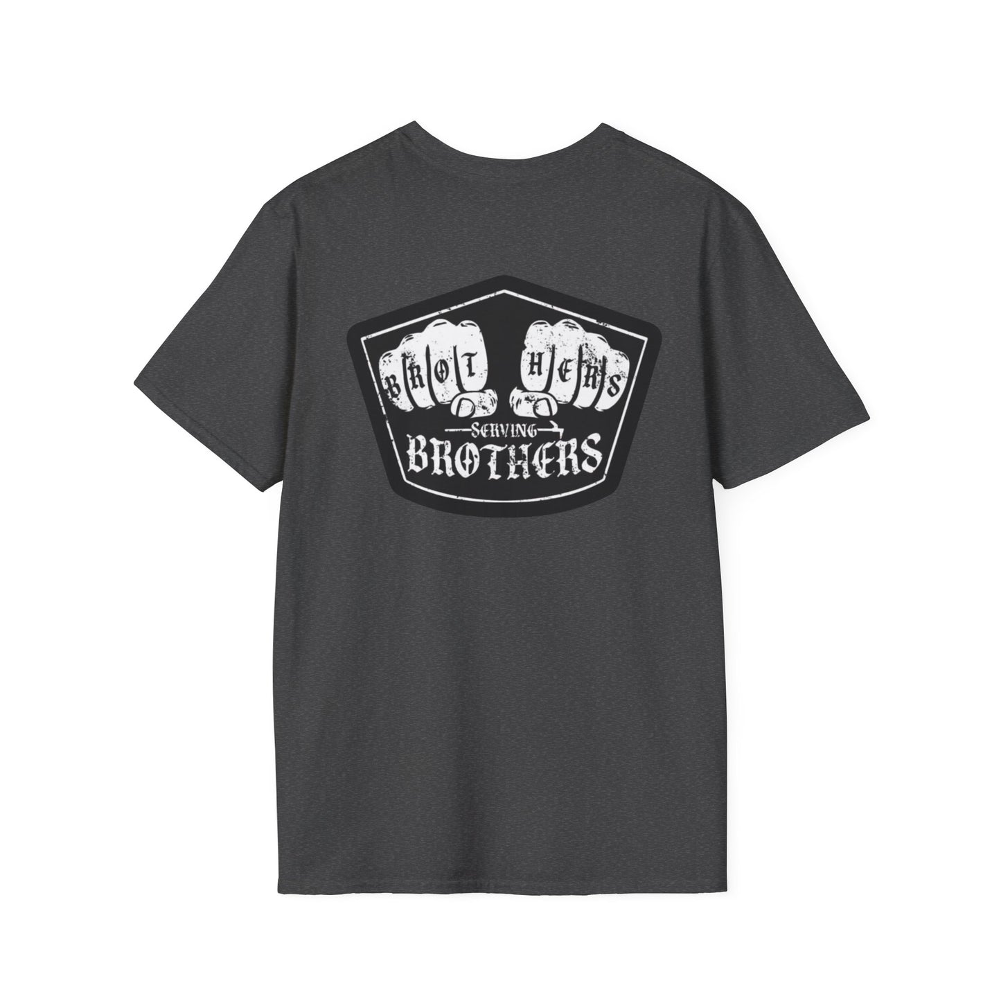 Brothers Graphic Unisex Softstyle T-Shirt - Perfect for Sibling Bonding & Celebrations