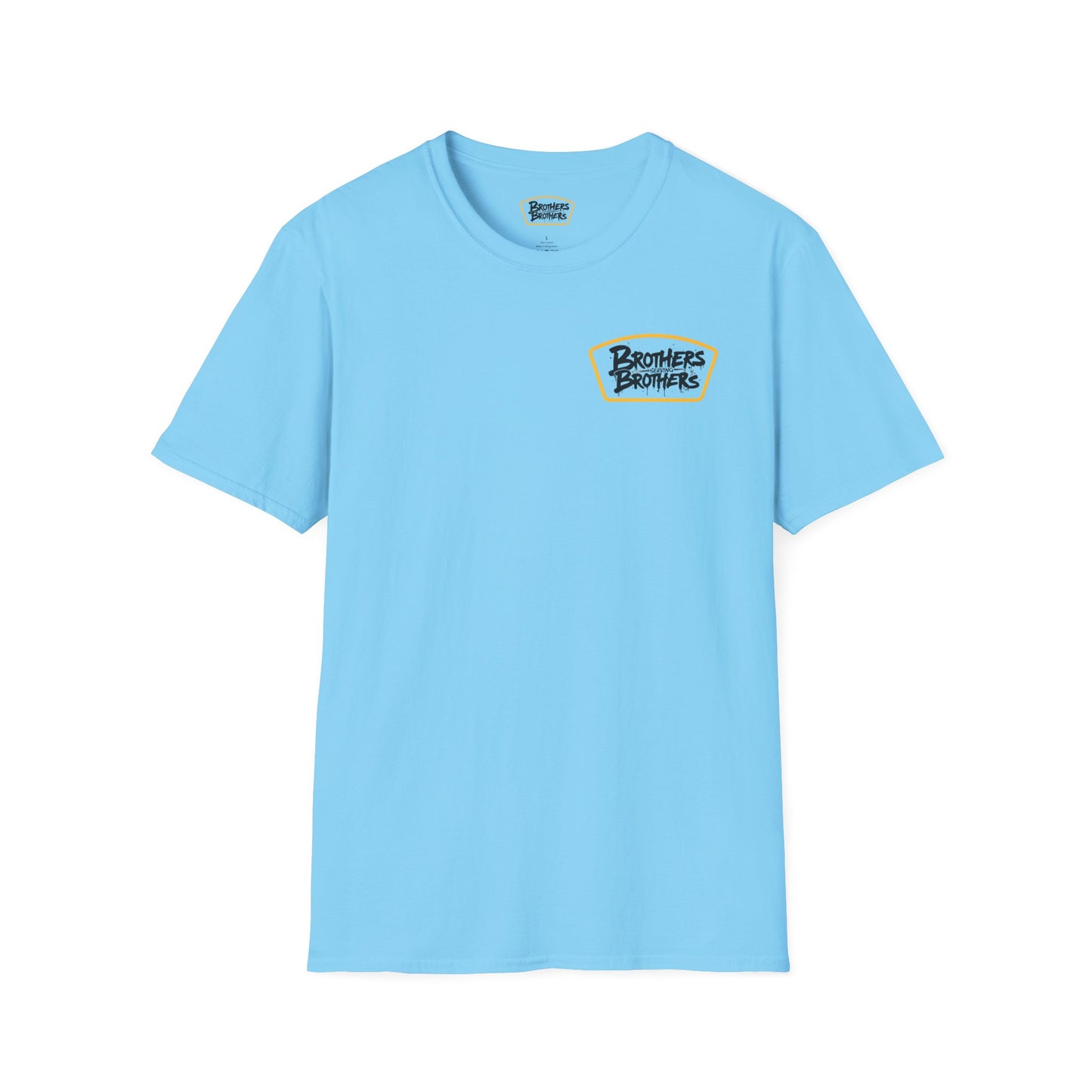 Brothers Serving Brothers Unisex Softstyle T-Shirt - Fun Graphic Tee for Sibling Bonds