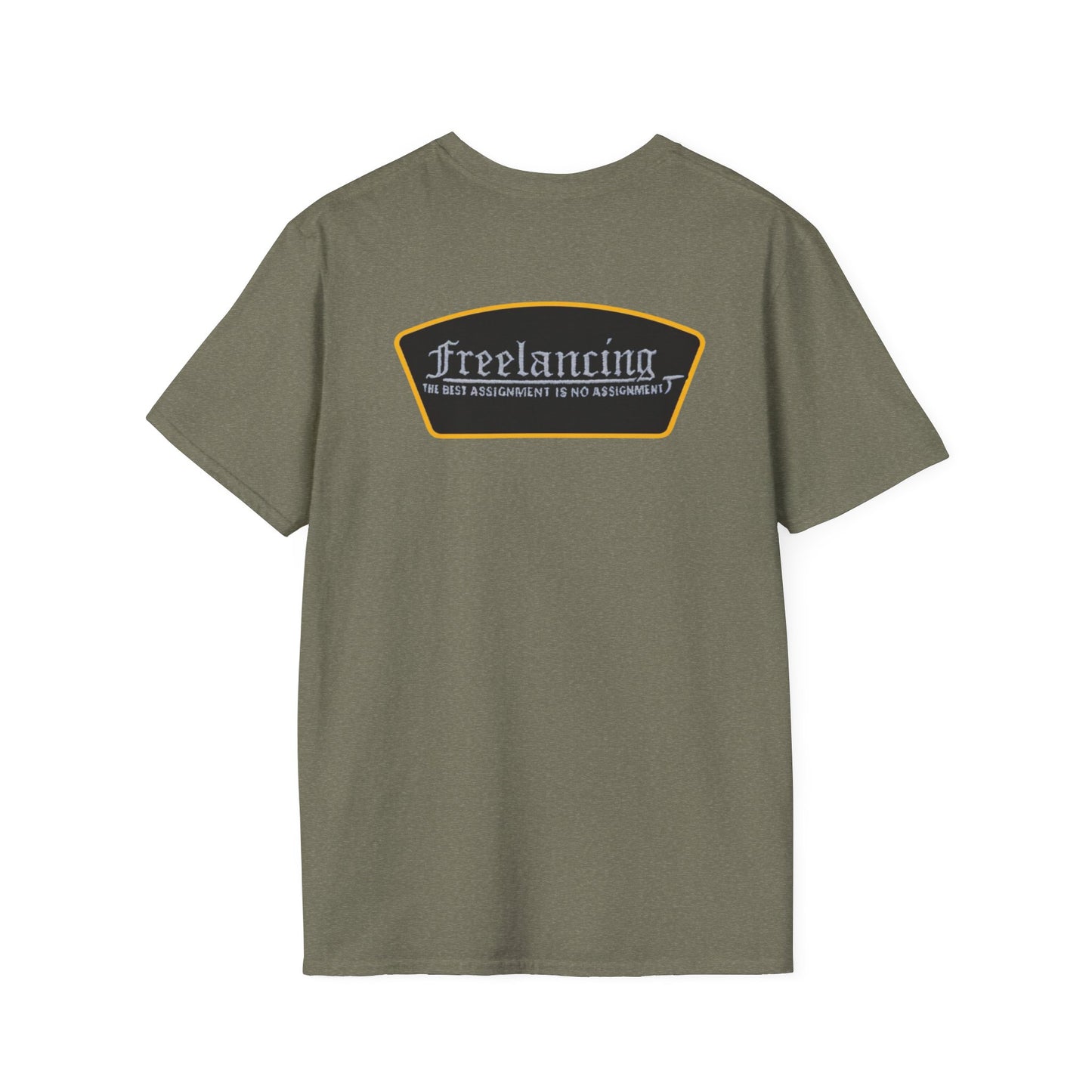 Freelancing Humor T-Shirt, Funny Freelance Tee, Unisex Graphic Shirt, Quirky Workwear Apparel, Gift for Freelancers