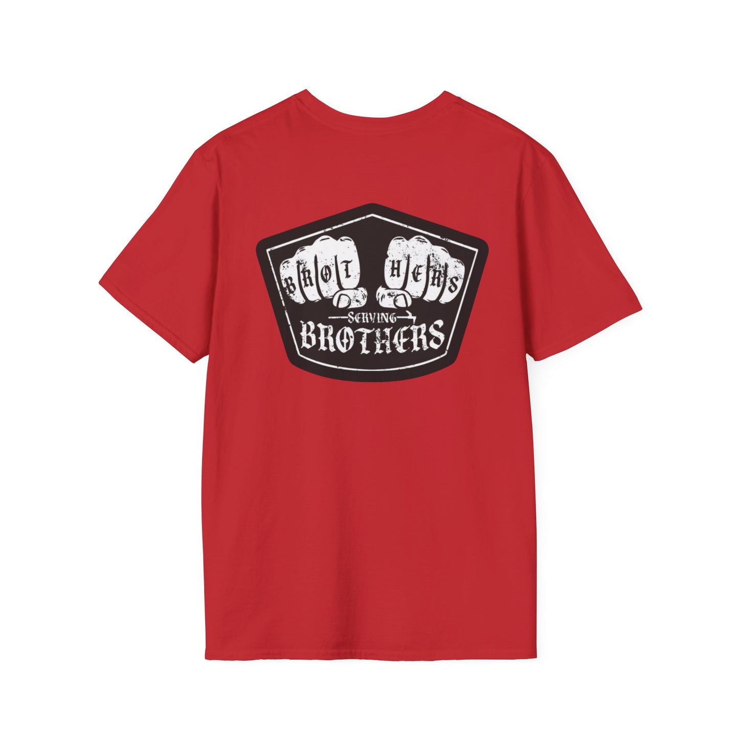 Brothers Graphic Unisex Softstyle T-Shirt - Perfect for Sibling Bonding & Celebrations
