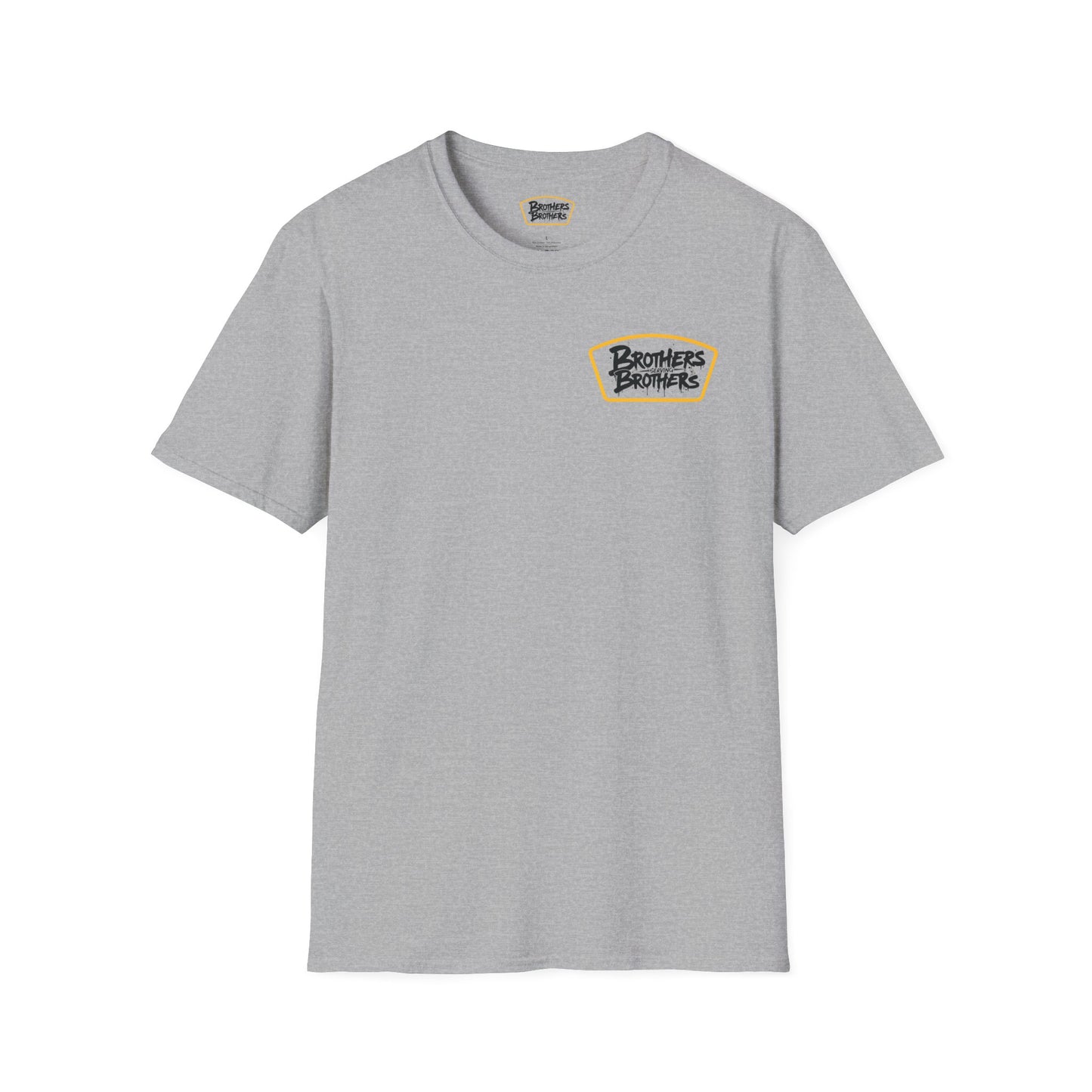 Brothers Serving Brothers Unisex Softstyle T-Shirt - Fun Graphic Tee for Sibling Bonds