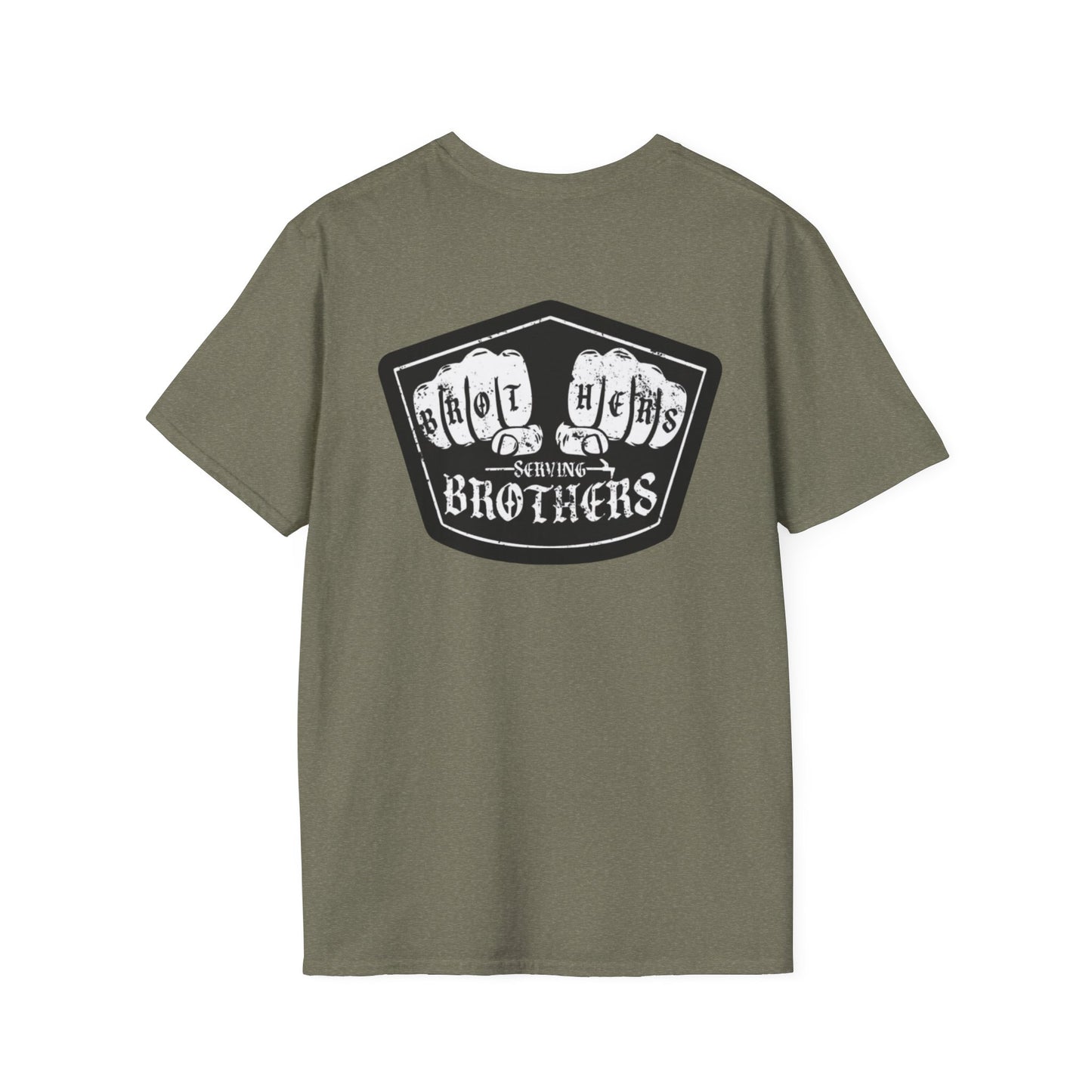 Brothers Graphic Unisex Softstyle T-Shirt - Perfect for Sibling Bonding & Celebrations