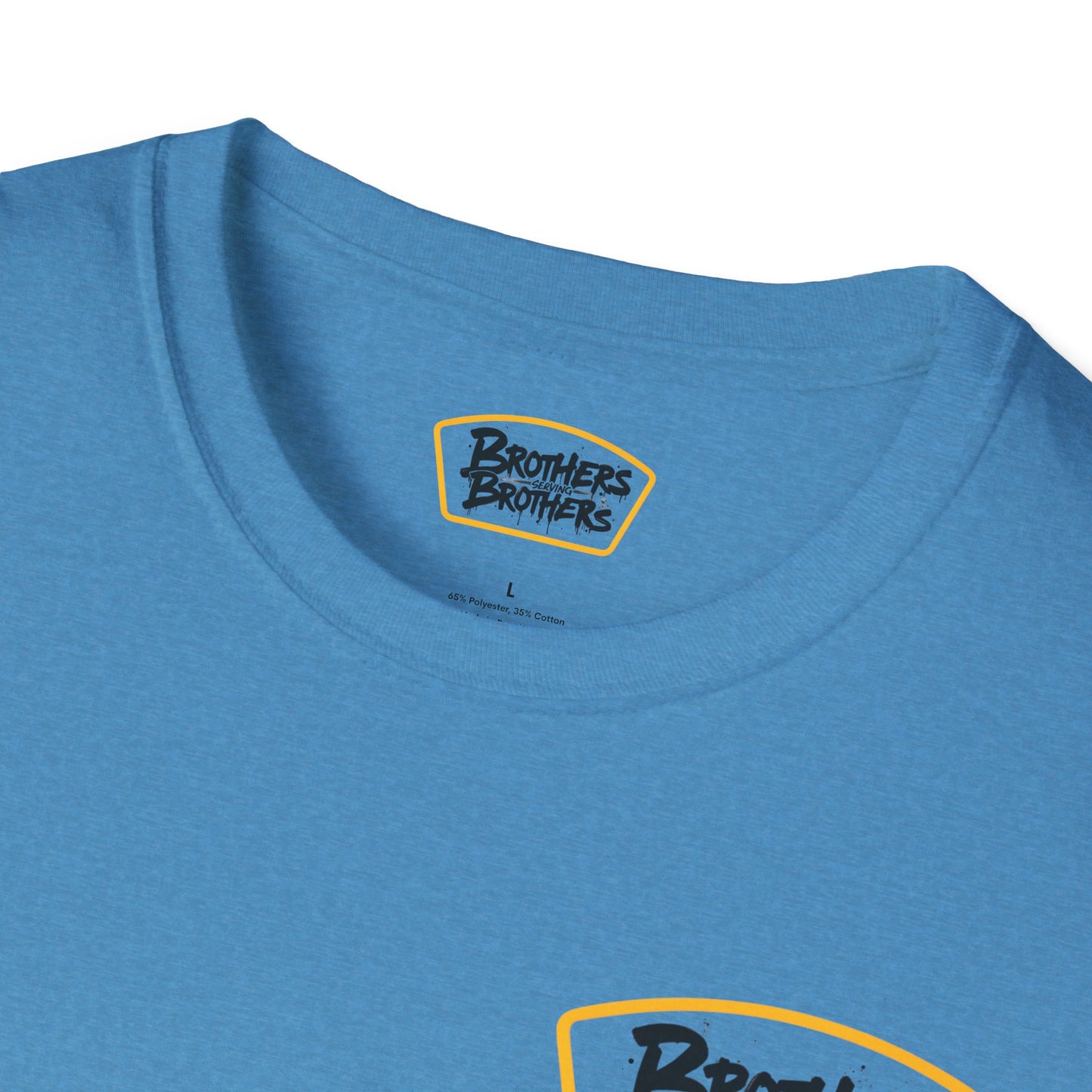 Brothers Serving Brothers Unisex Softstyle T-Shirt - Fun Graphic Tee for Sibling Bonds
