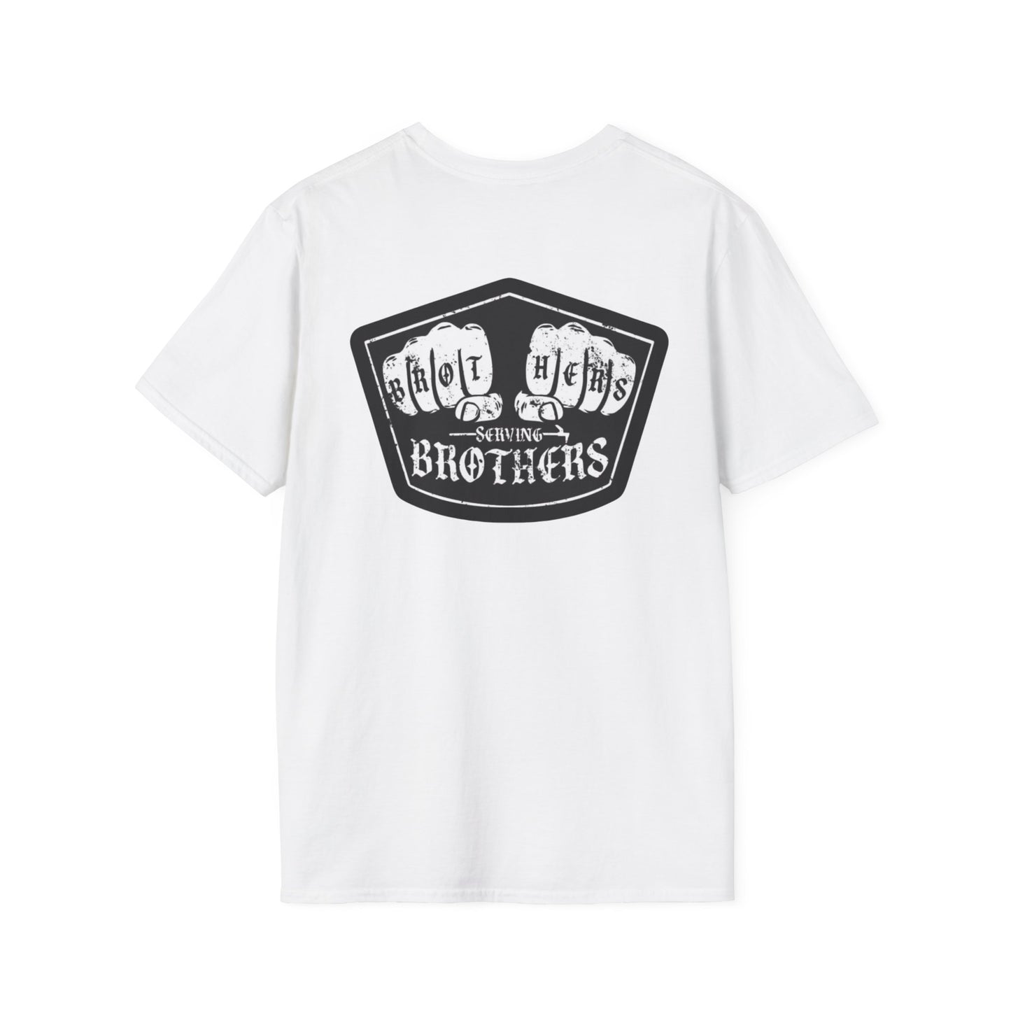 Brothers Graphic Unisex Softstyle T-Shirt - Perfect for Sibling Bonding & Celebrations