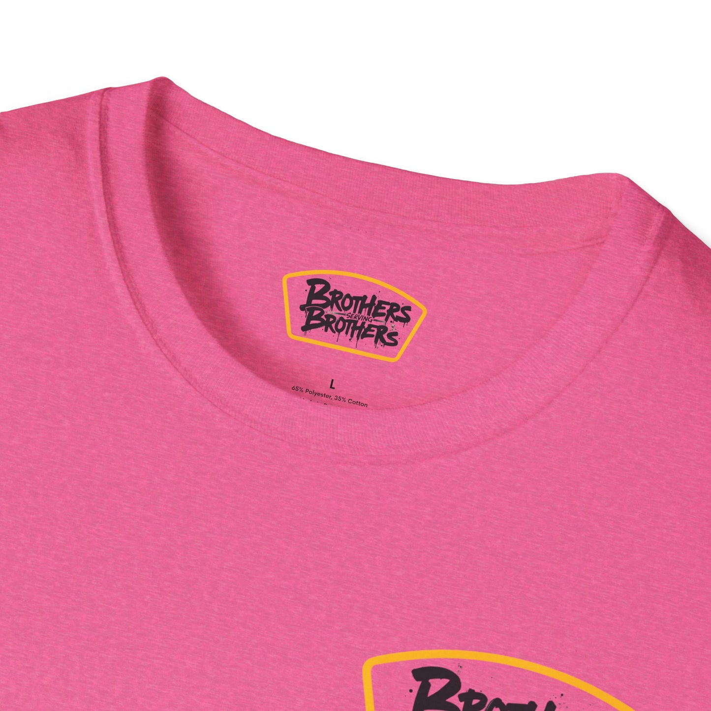 Brothers Serving Brothers Unisex Softstyle T-Shirt - Fun Graphic Tee for Sibling Bonds