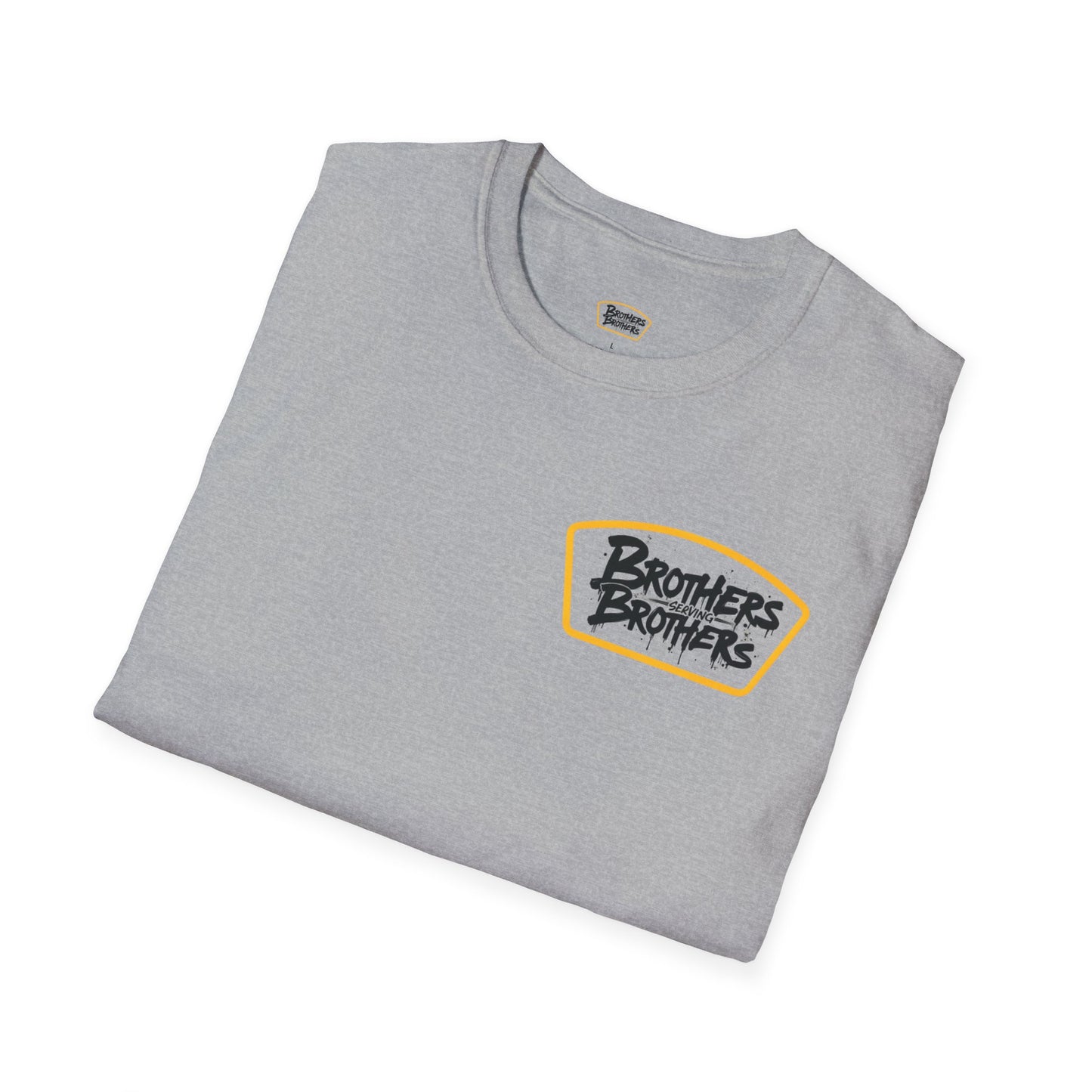 Brothers Graphic Unisex Softstyle T-Shirt - Perfect for Sibling Bonding & Celebrations