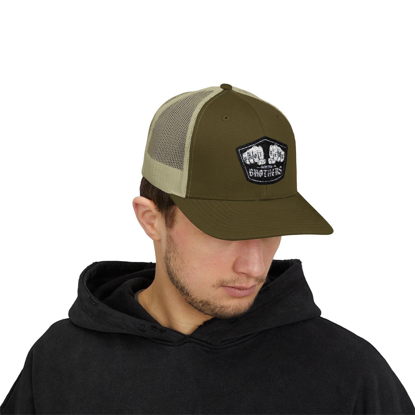 Stylish Trucker Cap with Embroidered Design - Perfect for Casual Outings, Festivals, Gifts, and Summer Wear