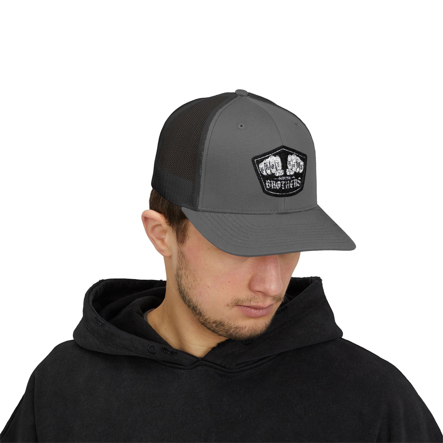 Stylish Trucker Cap with Embroidered Design - Perfect for Casual Outings, Festivals, Gifts, and Summer Wear