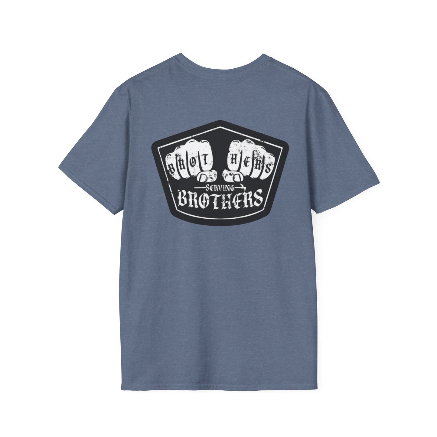 Brothers Graphic Unisex Softstyle T-Shirt - Perfect for Sibling Bonding & Celebrations