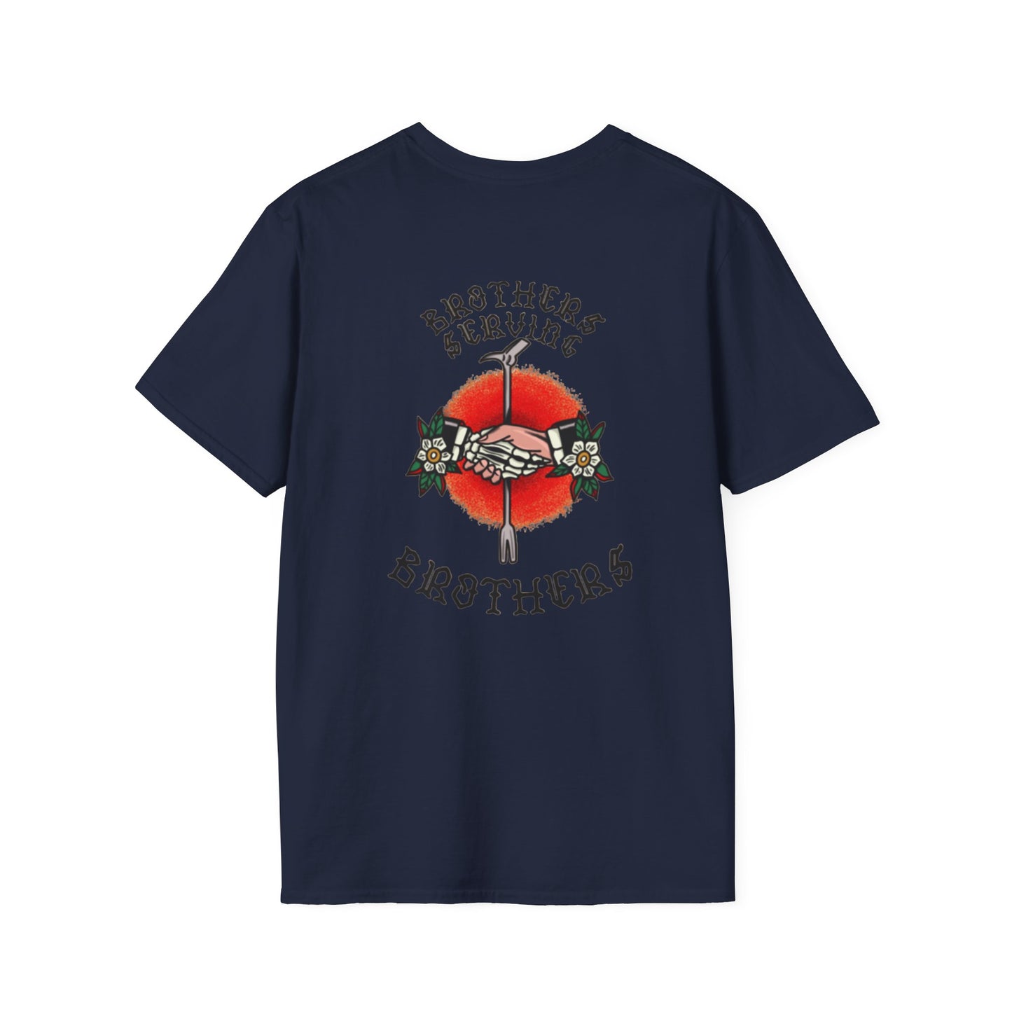 Brotherhood Graphic T-Shirt - Unisex Softstyle Tee for Casual Wear