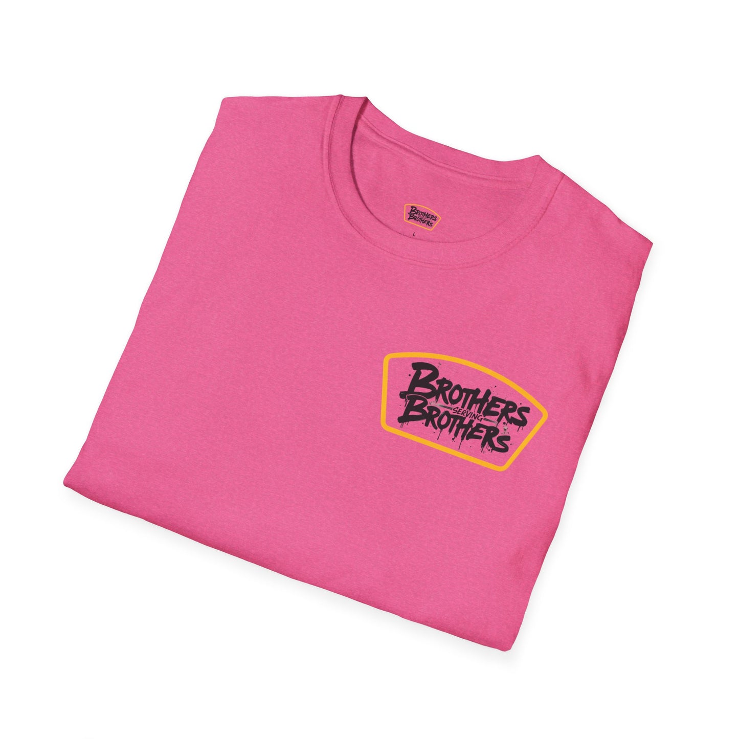 Brothers Graphic Unisex Softstyle T-Shirt - Perfect for Sibling Bonding & Celebrations