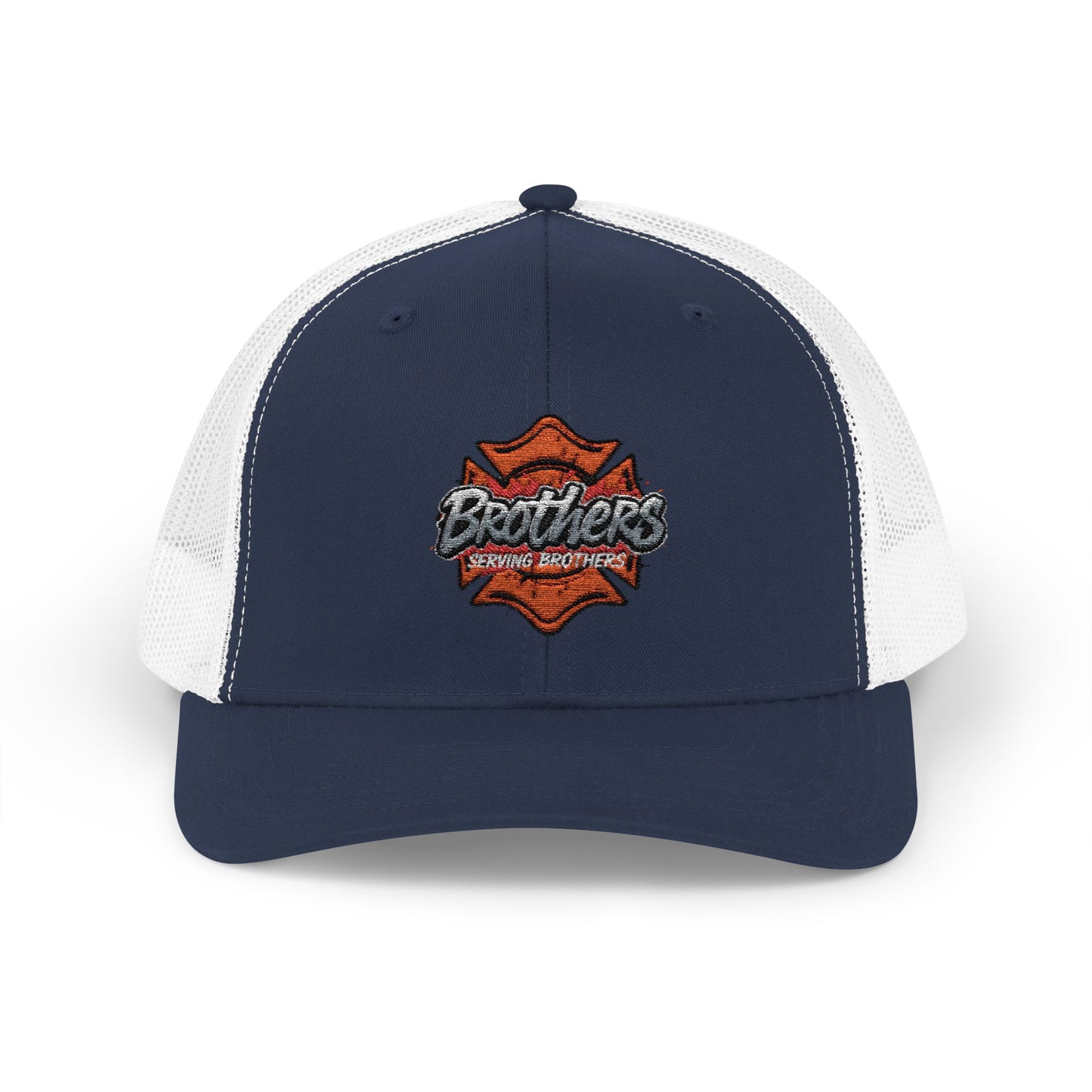 Brothers Serving Snapback Trucker Cap for Family and Friends