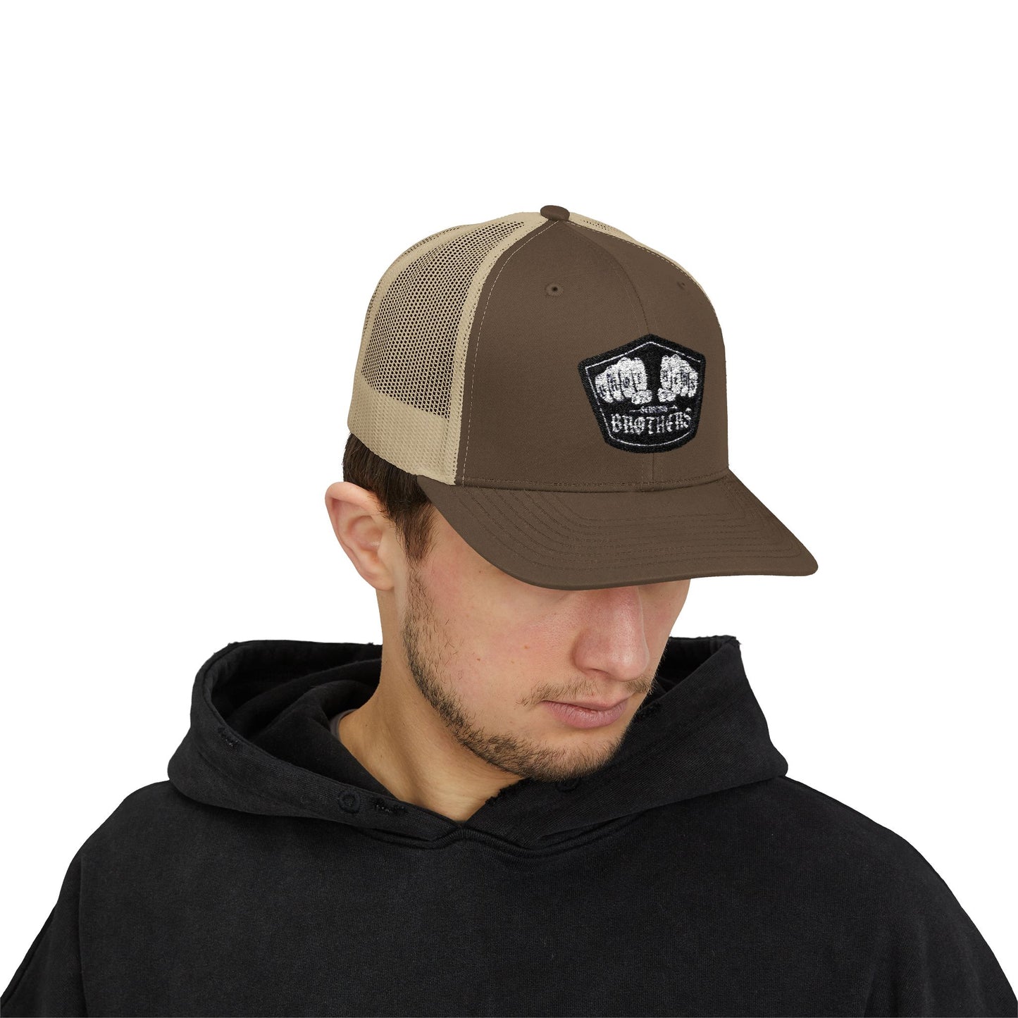 Stylish Trucker Cap with Embroidered Design - Perfect for Casual Outings, Festivals, Gifts, and Summer Wear