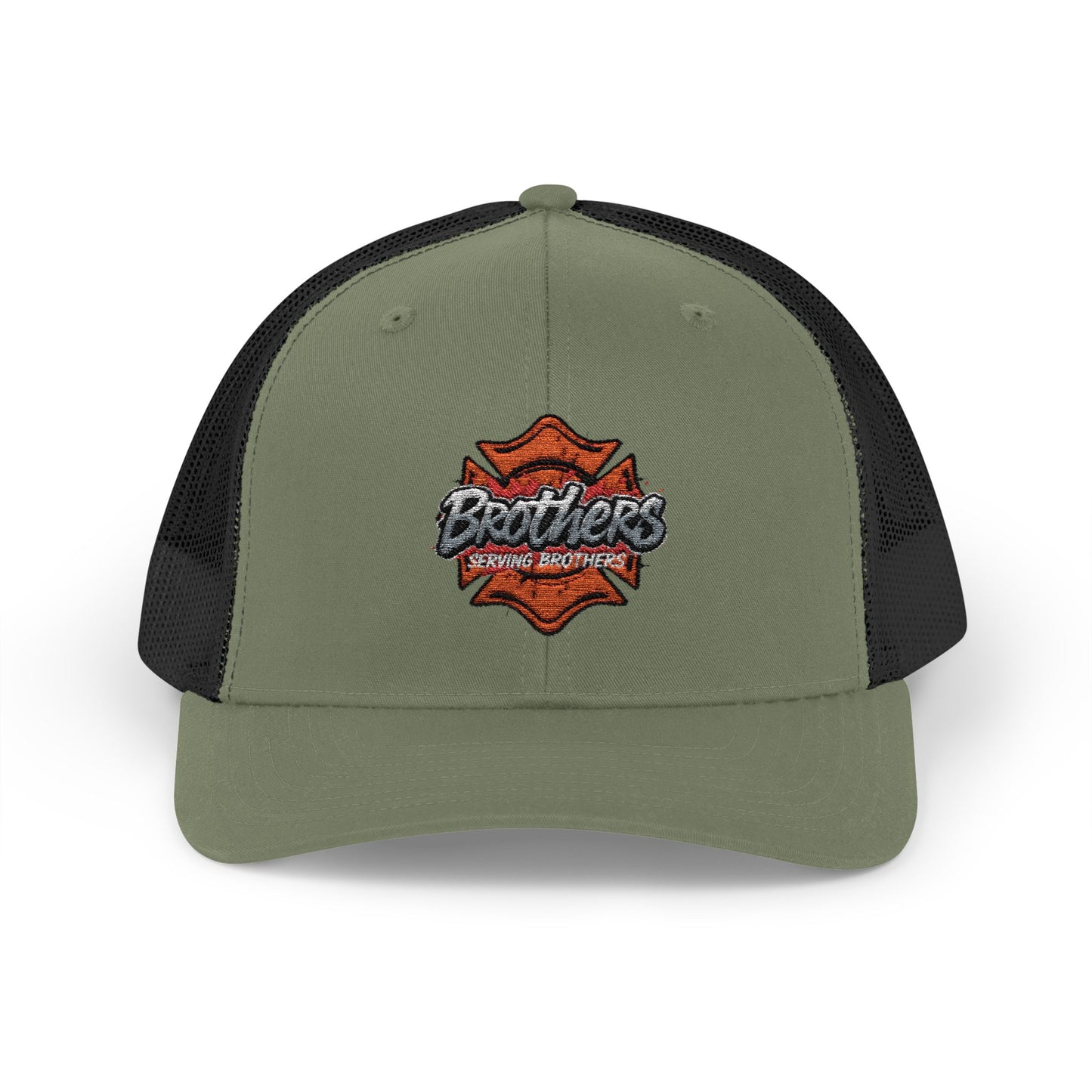 Brothers Serving Snapback Trucker Cap for Family and Friends