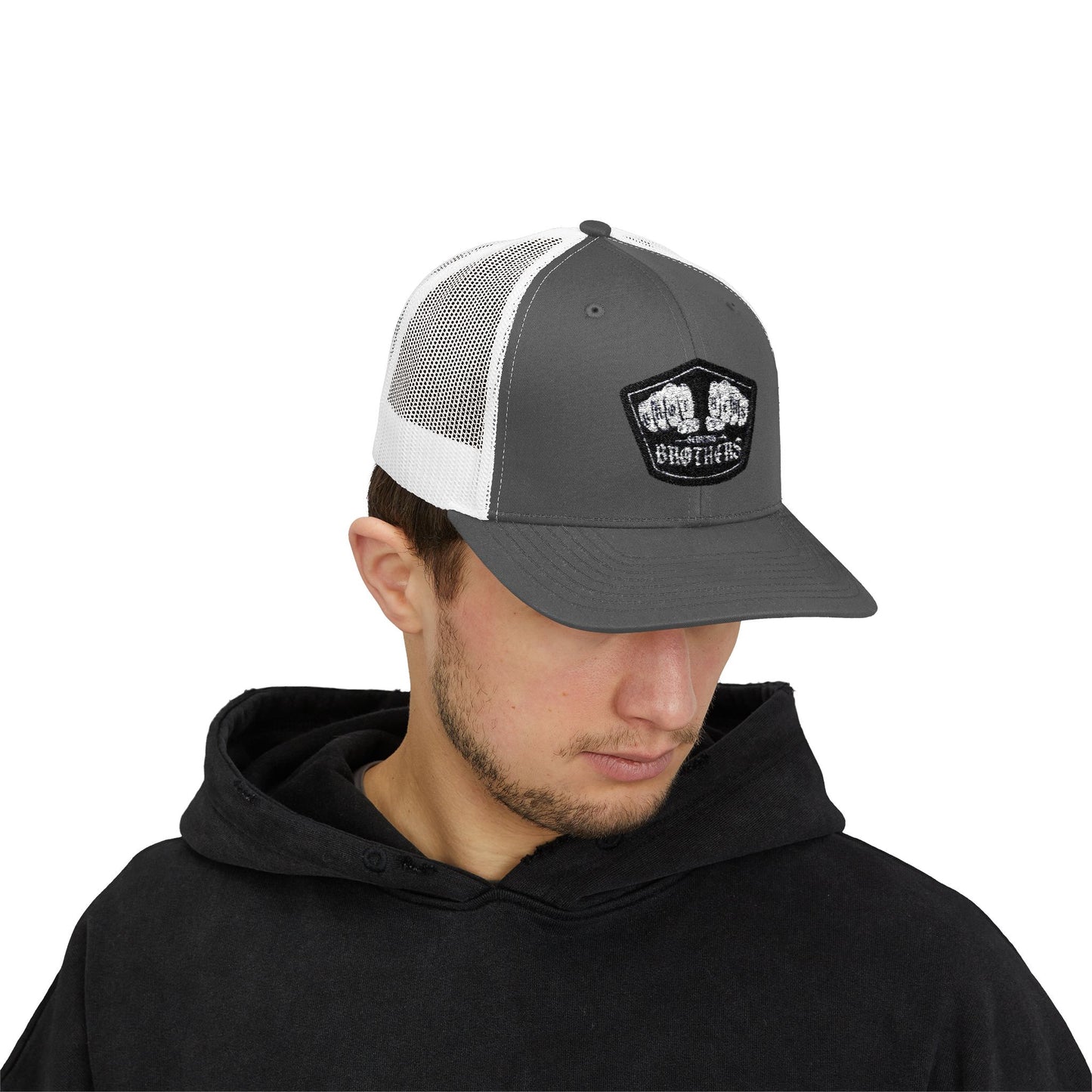 Stylish Trucker Cap with Embroidered Design - Perfect for Casual Outings, Festivals, Gifts, and Summer Wear