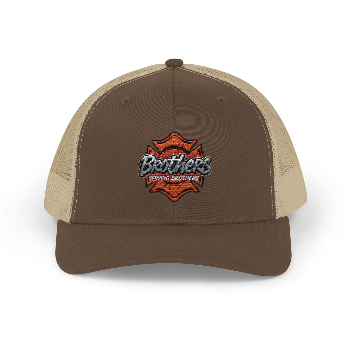 Brothers Serving Snapback Trucker Cap for Family and Friends