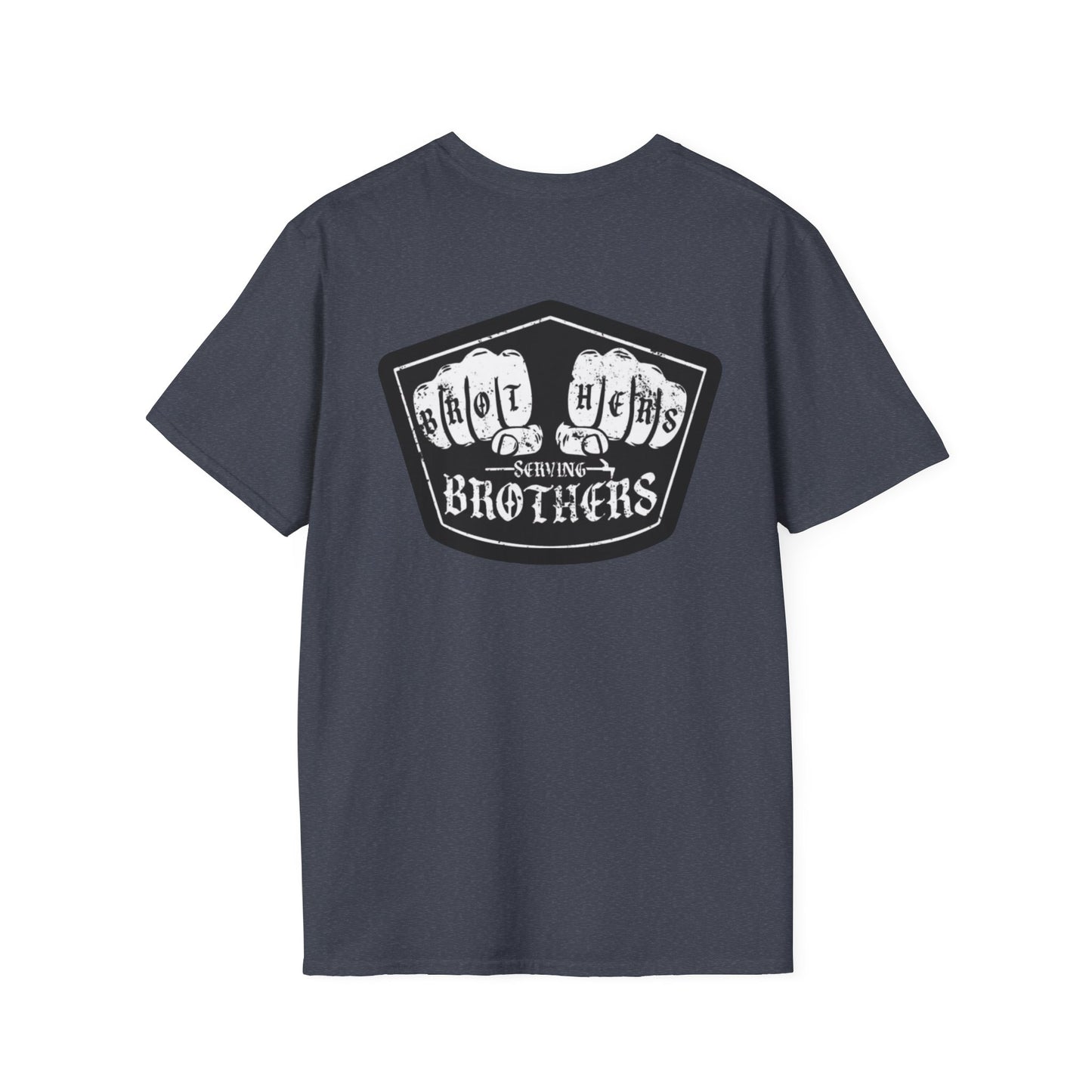 Brothers Graphic Unisex Softstyle T-Shirt - Perfect for Sibling Bonding & Celebrations