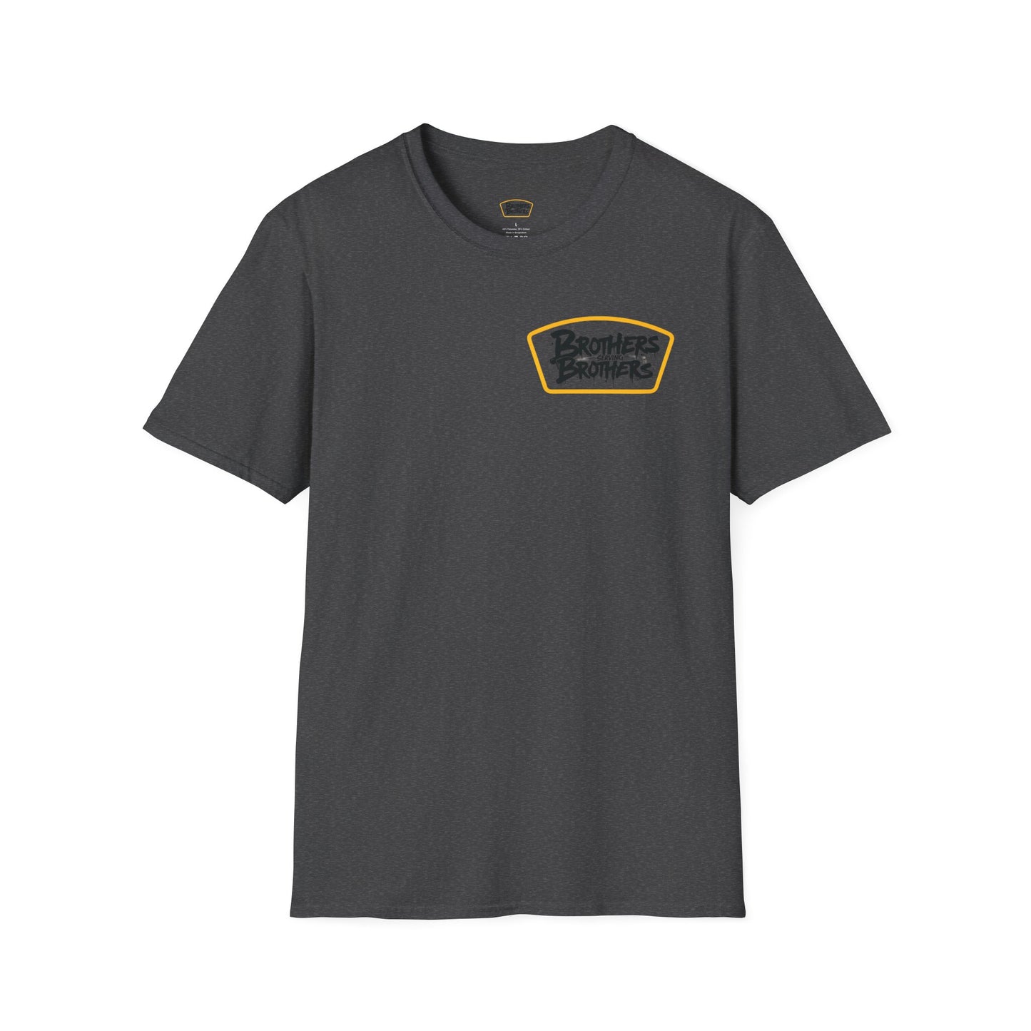 Brothers Graphic Unisex Softstyle T-Shirt - Perfect for Sibling Bonding & Celebrations