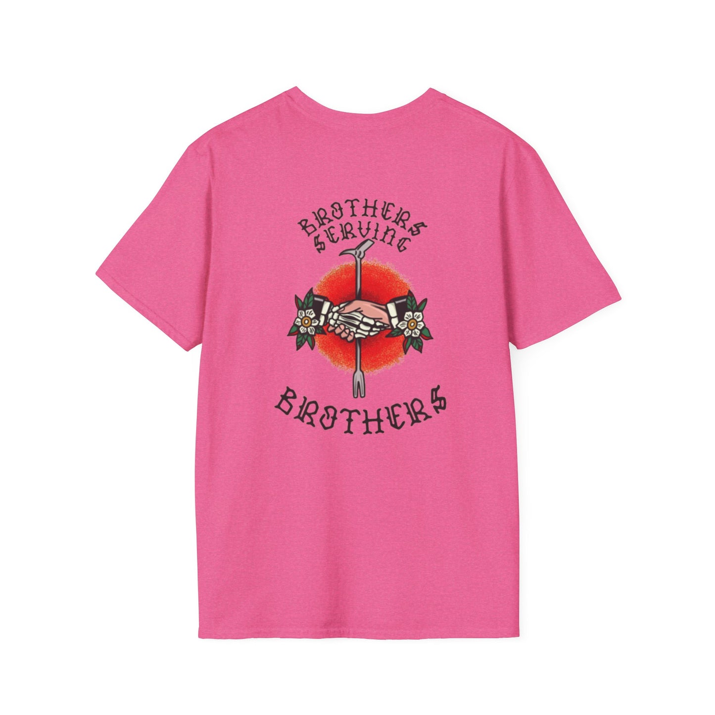Brotherhood Graphic T-Shirt - Unisex Softstyle Tee for Casual Wear