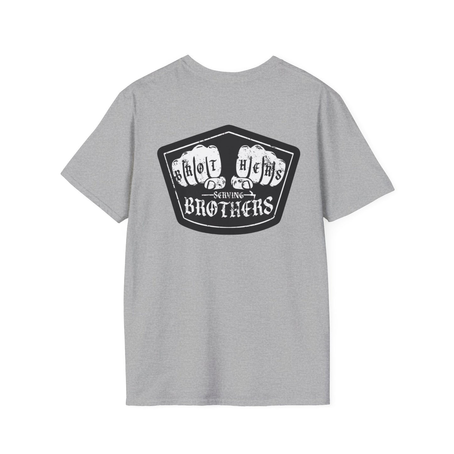 Brothers Graphic Unisex Softstyle T-Shirt - Perfect for Sibling Bonding & Celebrations