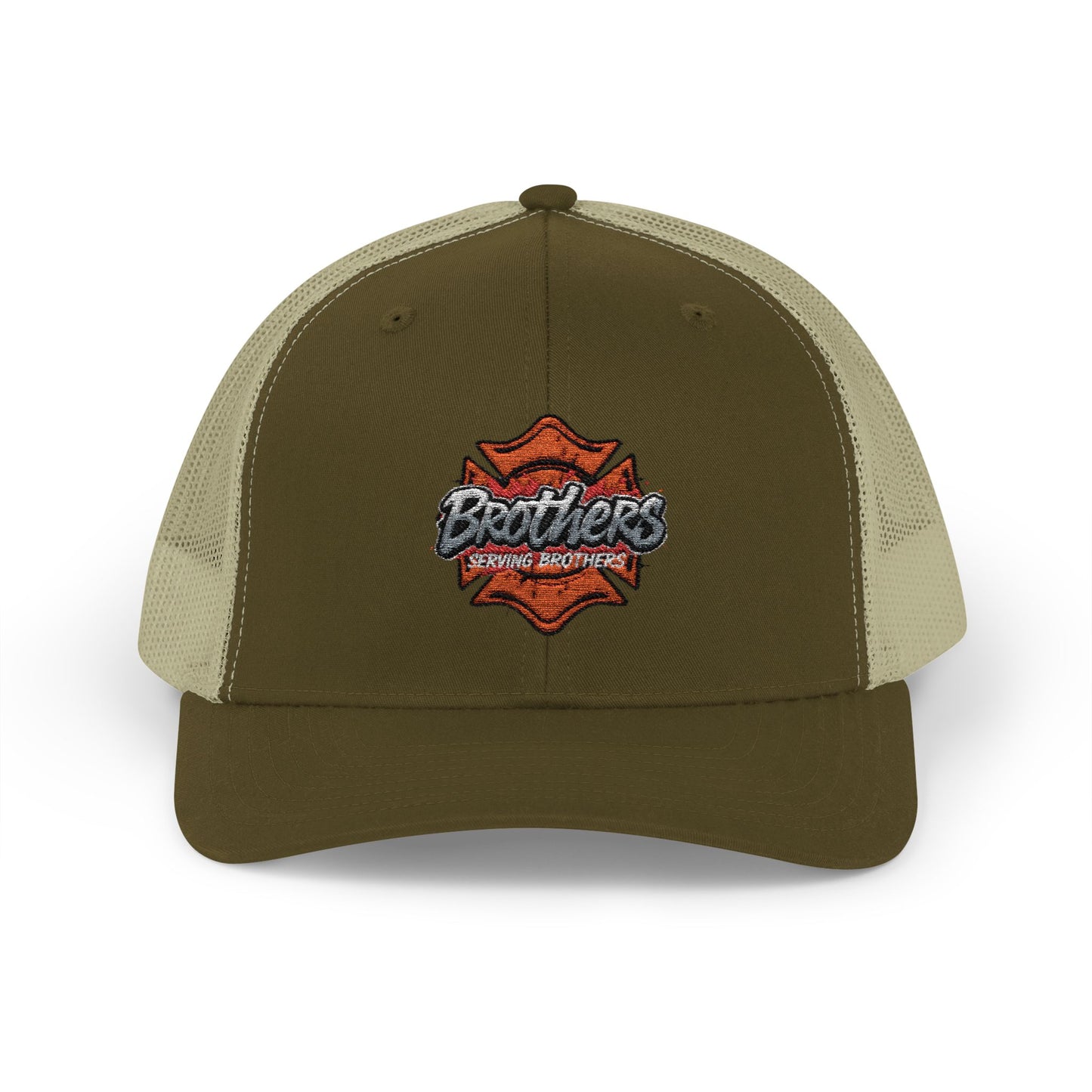 Brothers Serving Snapback Trucker Cap for Family and Friends