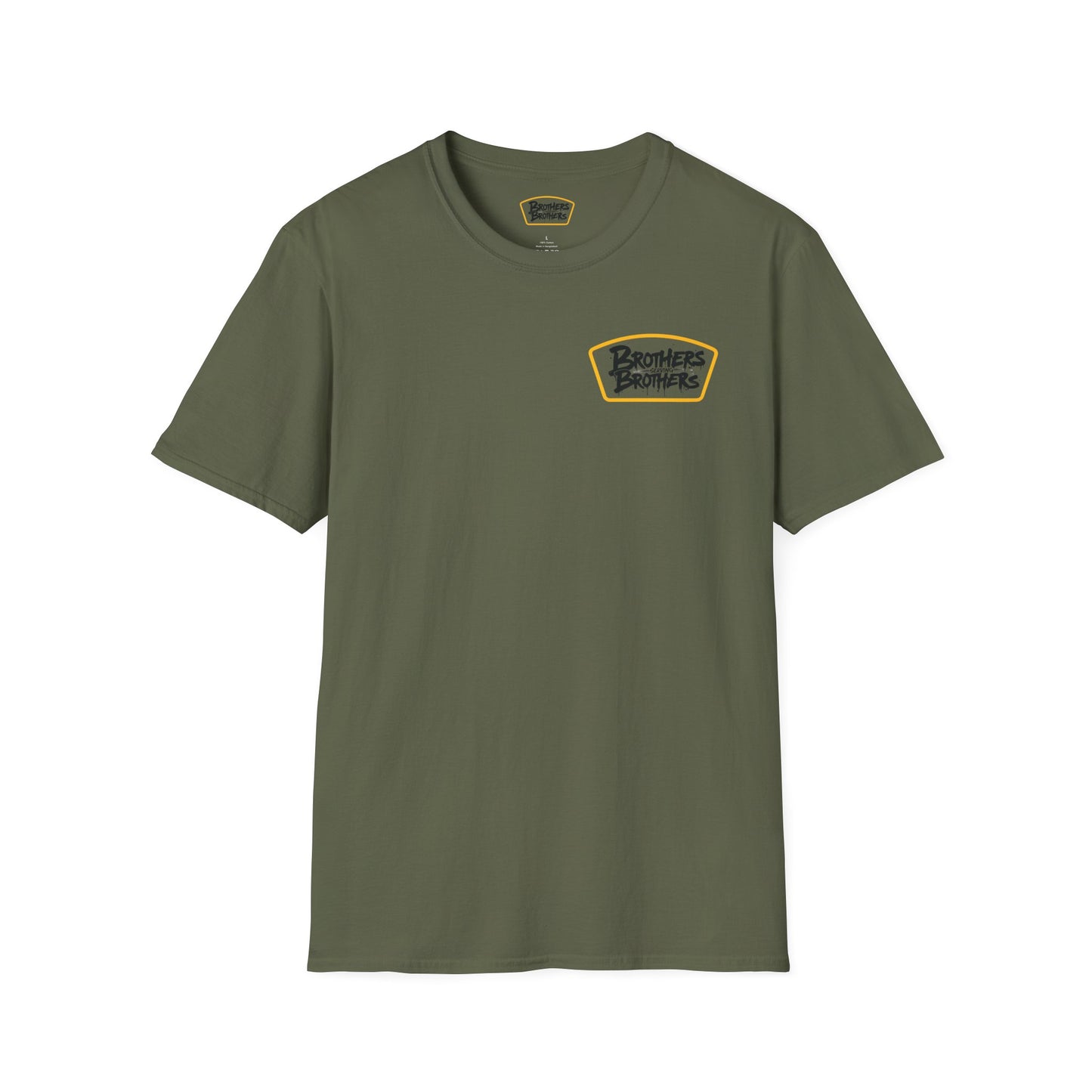Brothers Serving Brothers Unisex Softstyle T-Shirt - Fun Graphic Tee for Sibling Bonds