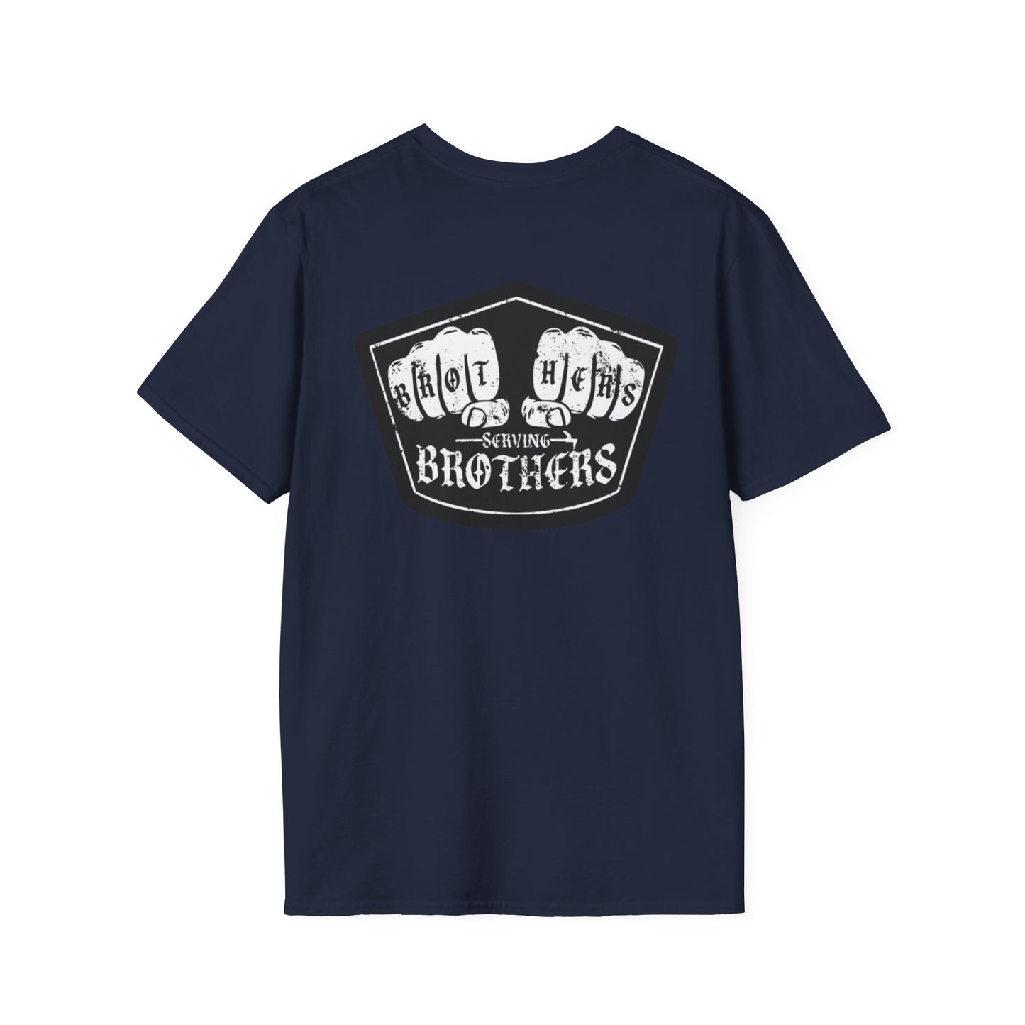 Brothers Graphic Unisex Softstyle T-Shirt - Perfect for Sibling Bonding & Celebrations